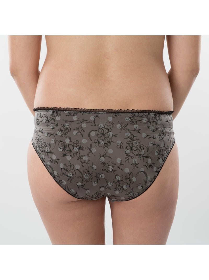Braguita de maternidad OPHÉLIE 'Bogema' Gris plateado blanco - Kiabi