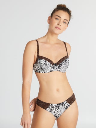 Braguita de microfibra con estampado 'Envie De Lingerie'
