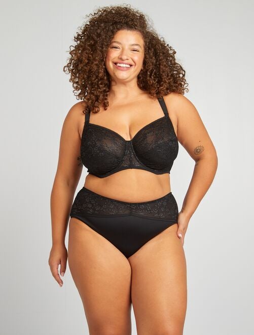 Lenceria curvy y ropa interior de tallas grandes Kiabi