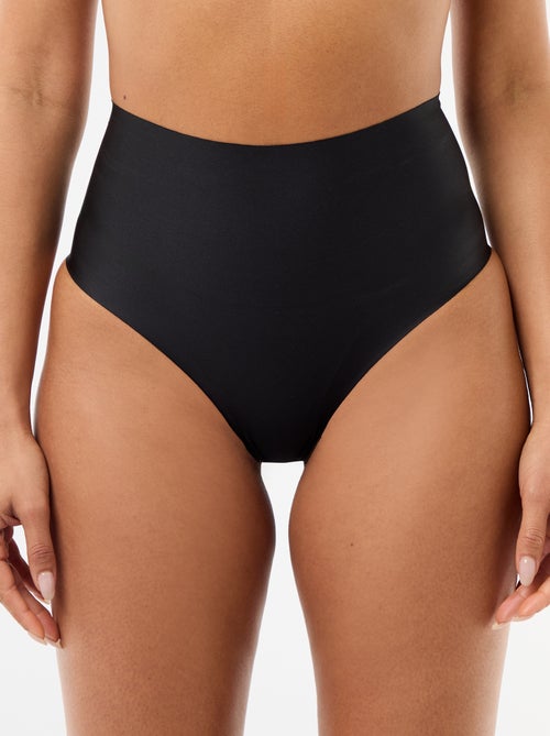 Braguita de talle alto efecto faja - Kiabi Braguita de talle alto efecto faja - Kiabi