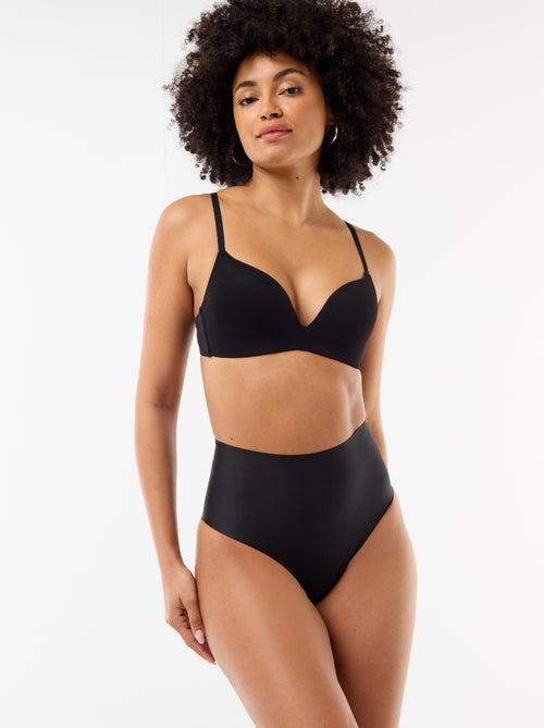 Braguita de tiro alto efecto faja - Kiabi
