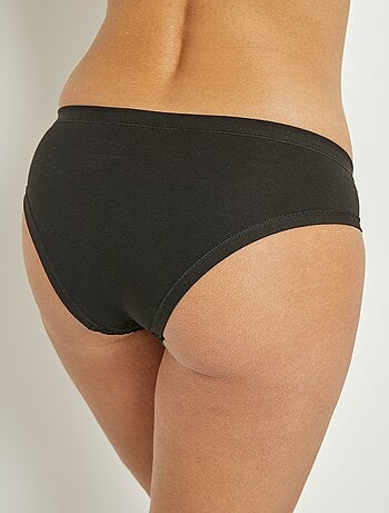 Braguita delantera de encaje y algodón - AFIBEL