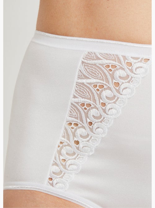 Braguita envolvente talle alto - pack de 2 - Afibel - Kiabi