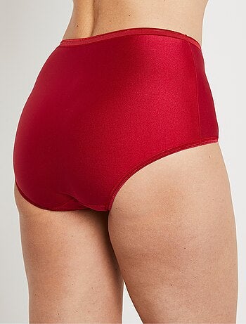 Braguita envolvente talle alto - pack de 2 - Afibel