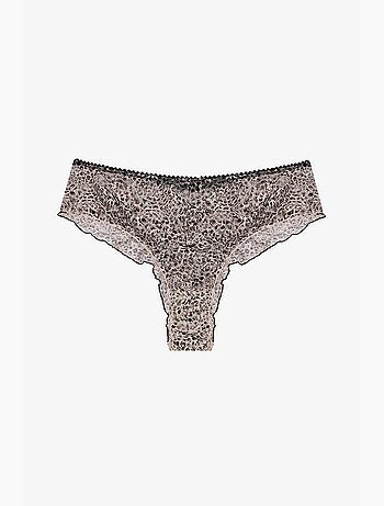 Braguita hipster cheeky con estampado de leopardo penti