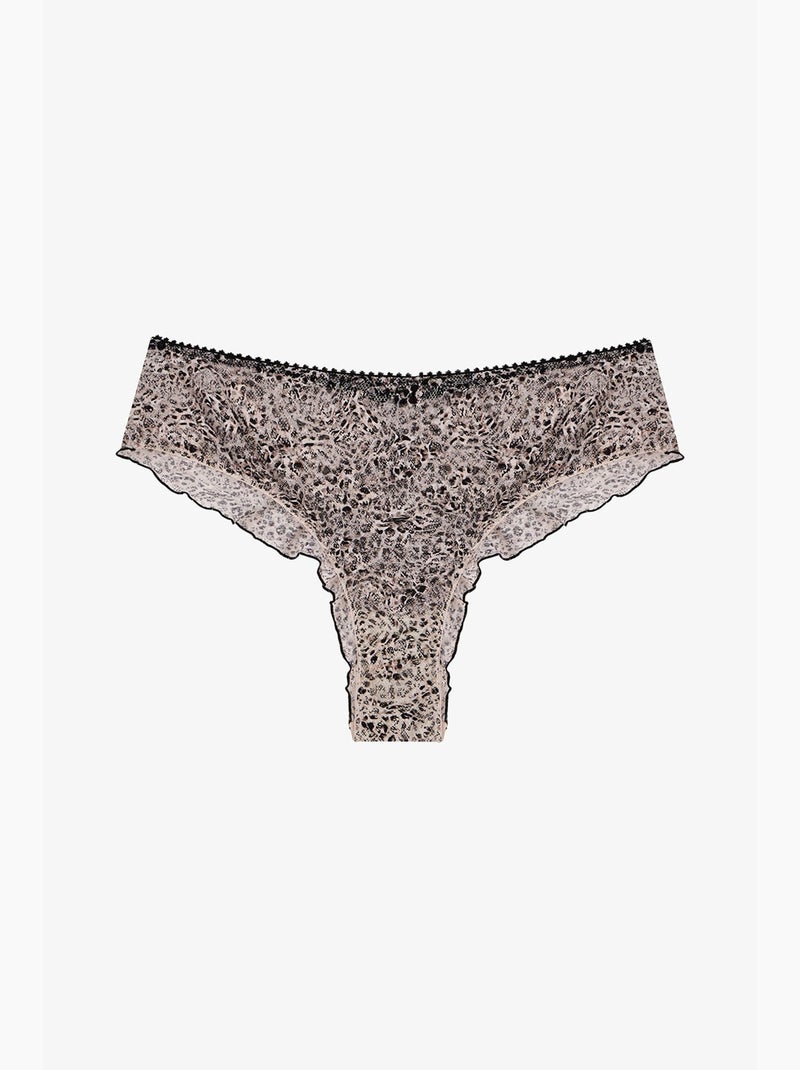 Braguita hipster cheeky con estampado de leopardo penti Beige arcilla - Kiabi