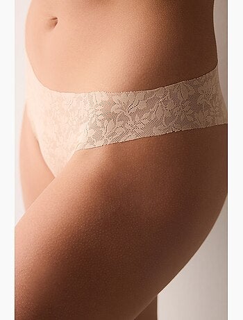 Braguita invisible encaje corte láser penti
