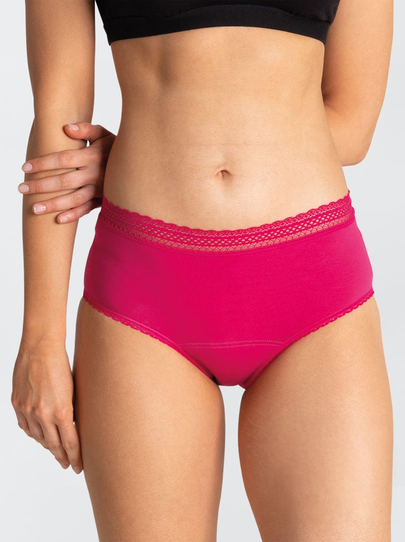 Braguita menstrual 'Athena' ROSA - Kiabi