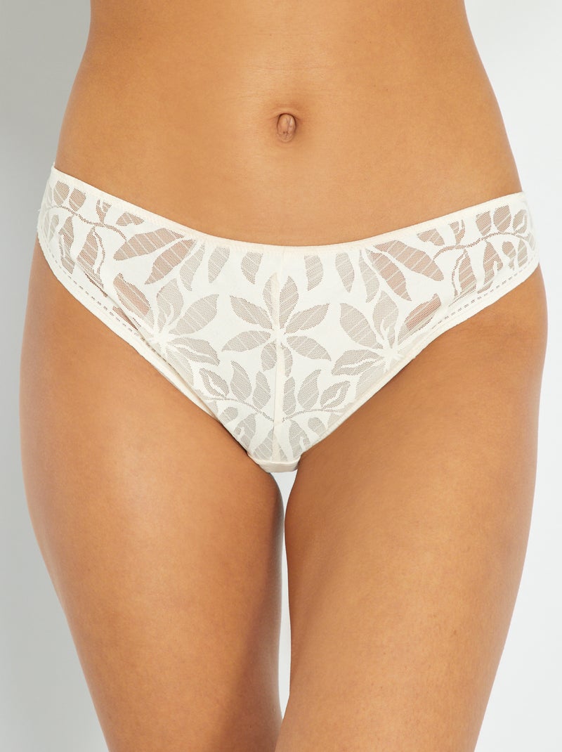 Braguita Miss 'Sans Complexe' BEIGE - Kiabi