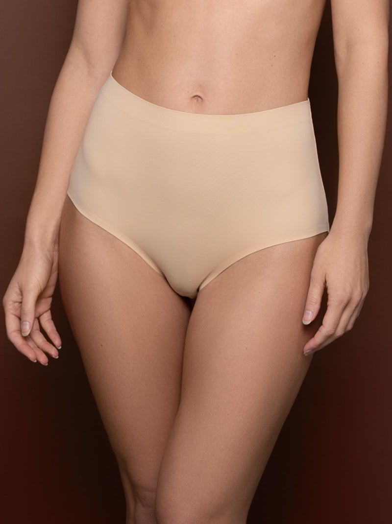 Braguita moldeadora alta 'Bye Bra' BEIGE - Kiabi