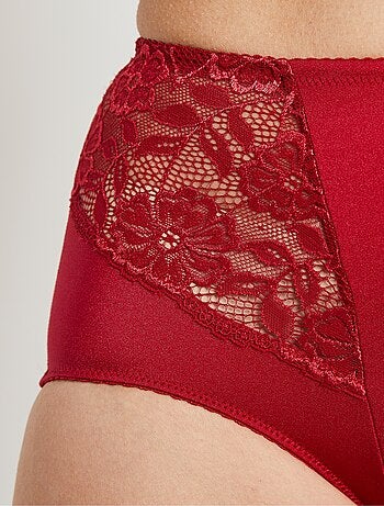 Braguita moldeadora de encaje y malla de microfibra - Afibel