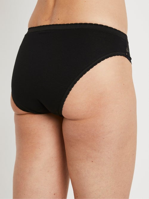 Braguitas altas de encaje - pack de 3 - Afibel - Kiabi