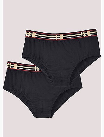 Braguitas cerradas con cinturón elegante - Afibel