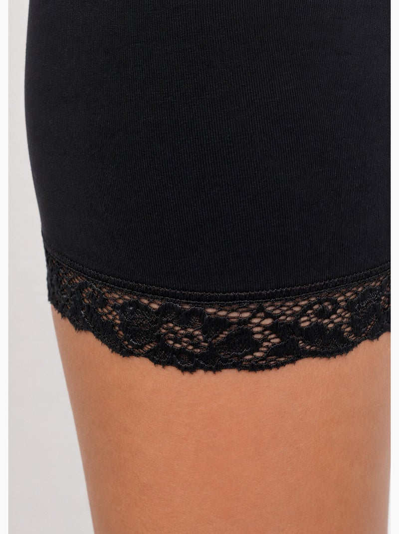 Braguitas cortas segunda piel - pack de 2 - afibel Negro - Kiabi
