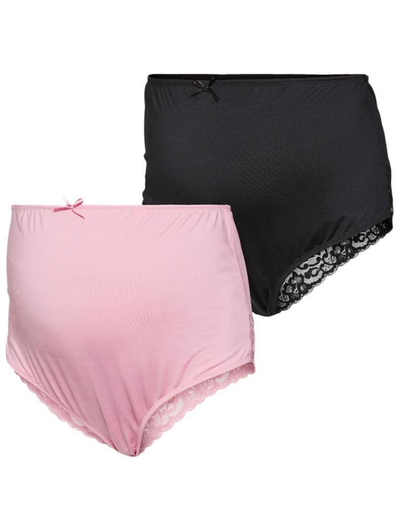 Braguitas Culotte de Premamá Mamalicious Rosa - Kiabi