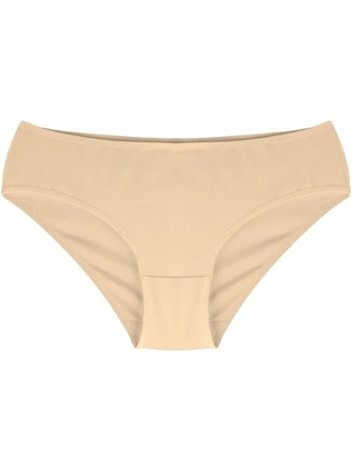 Braguitas de punto jersey de algodón de tiro bajo, pack de 3 penti - Kiabi Braguitas de punto jersey de algodón de tiro bajo, pack de 3 penti - Kiabi