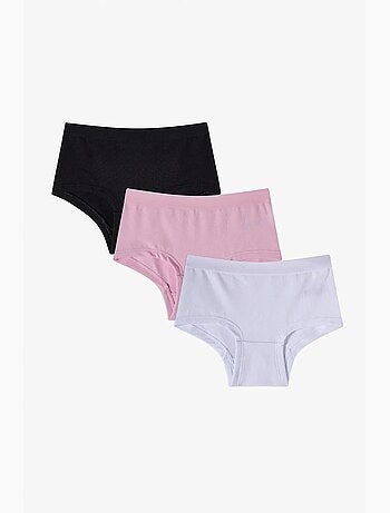 Braguitas hipster básicas, pack de 3 penti