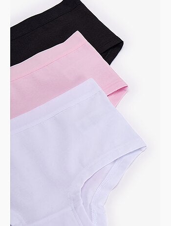 Braguitas hipster básicas, pack de 3 penti