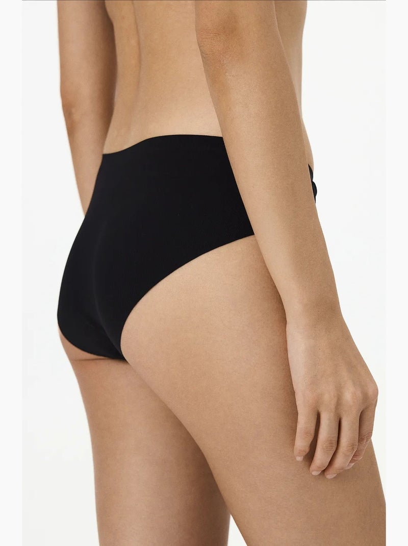 Braguitas hipster fit penti Negro - Kiabi