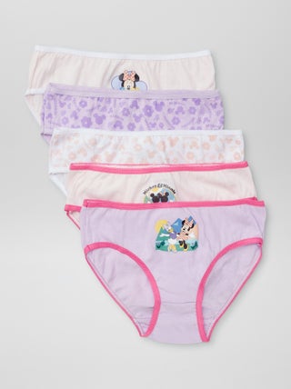 Braguitas 'Minnie' - pack de 5