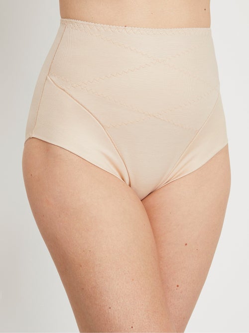 Braguitas moldeadoras de cintura alta - Afibel - Kiabi