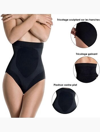 Braguitas moldeadoras de talle alto con efecto adelgazante