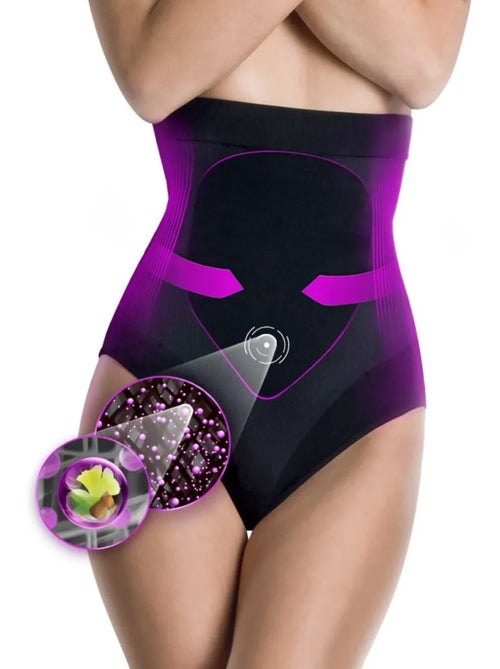 Braguitas moldeadoras de talle alto con efecto adelgazante - Kiabi