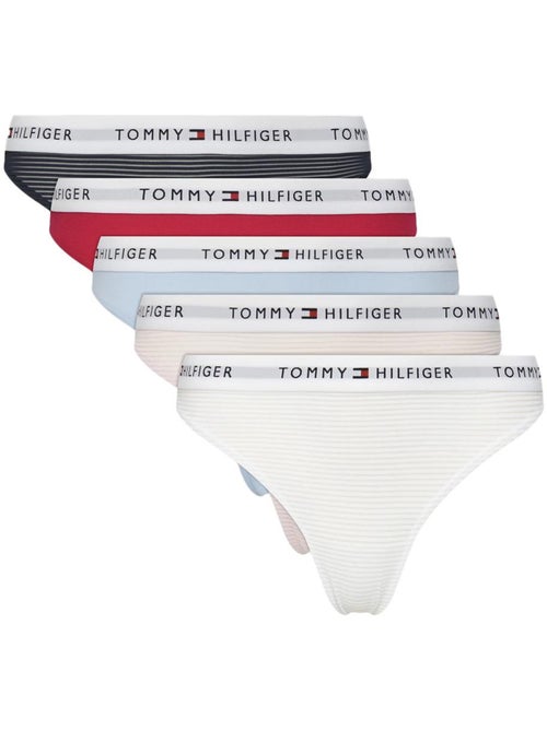 Braguitas tommy hilfiger para mujer - pack de 5 - Kiabi