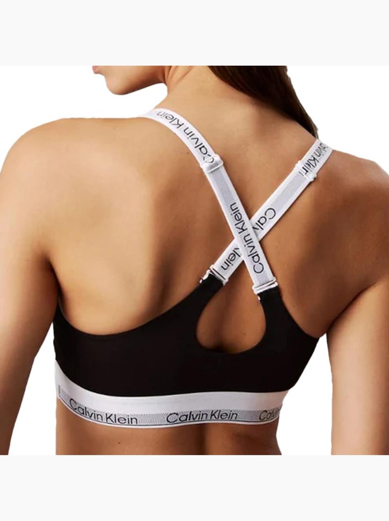 Bralette Calvin Klein Jeans para Mujer Negro - Kiabi