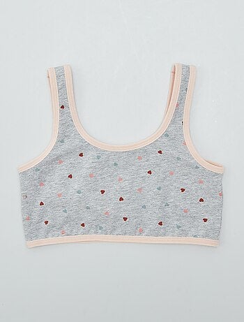 Bralette de jersey - colección fácil de poner