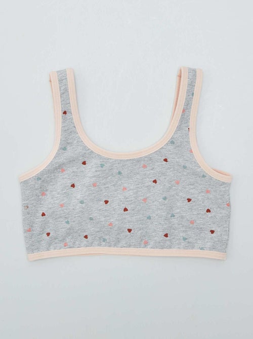 Bralette de jersey - colección fácil de poner - Kiabi