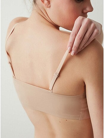 Bralette invisible sin marcas, sin costuras y sin aros penti