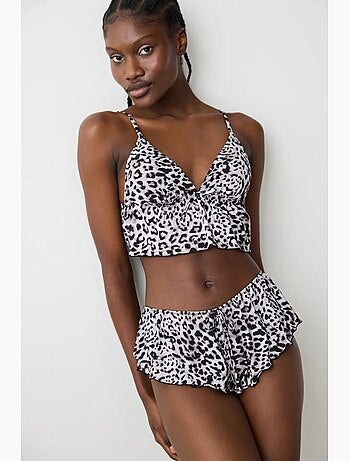 Bralette leopardo mujer penti