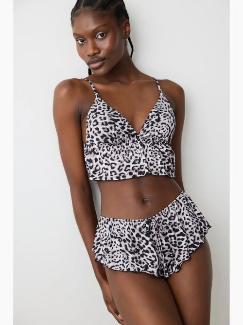 Bralette leopardo mujer penti - Kiabi