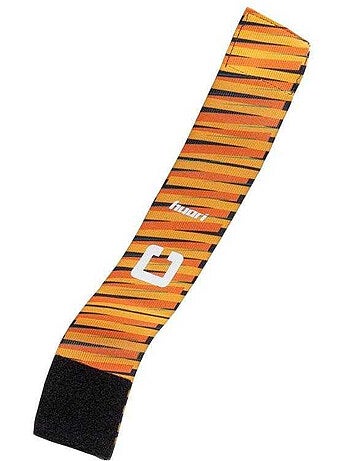 Brazalete de capitán diseño de rayas logotipo - huari