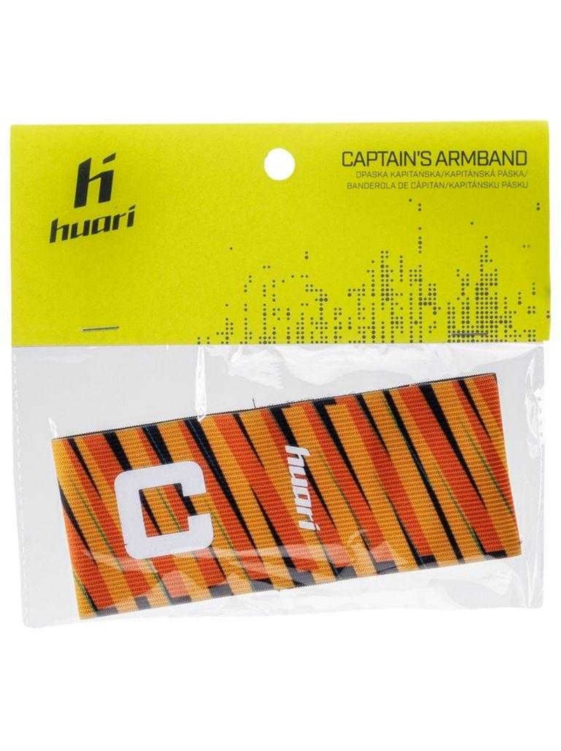 Brazalete de capitán diseño de rayas logotipo - huari Naranja - Kiabi