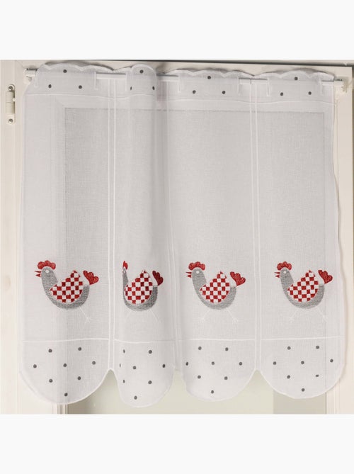 Brise bise con bordados de gallinas - Kiabi