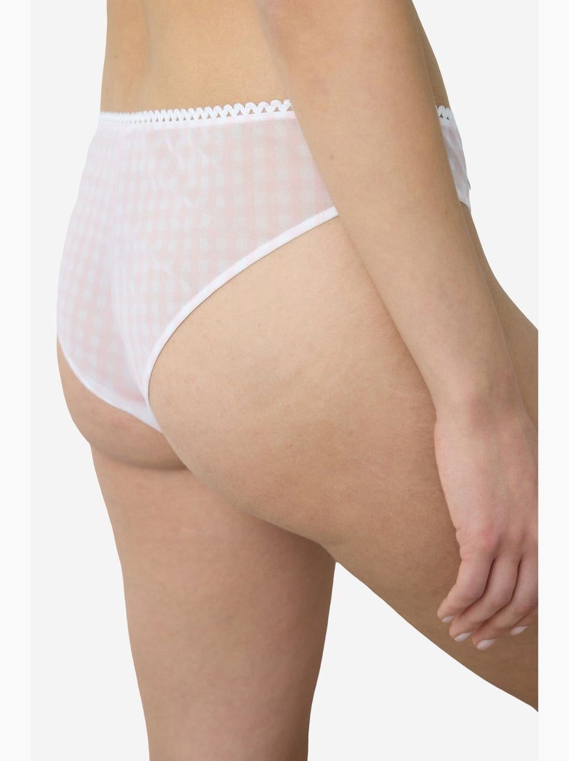 Broderie braguita brasileña penti Rosa pálido - Kiabi