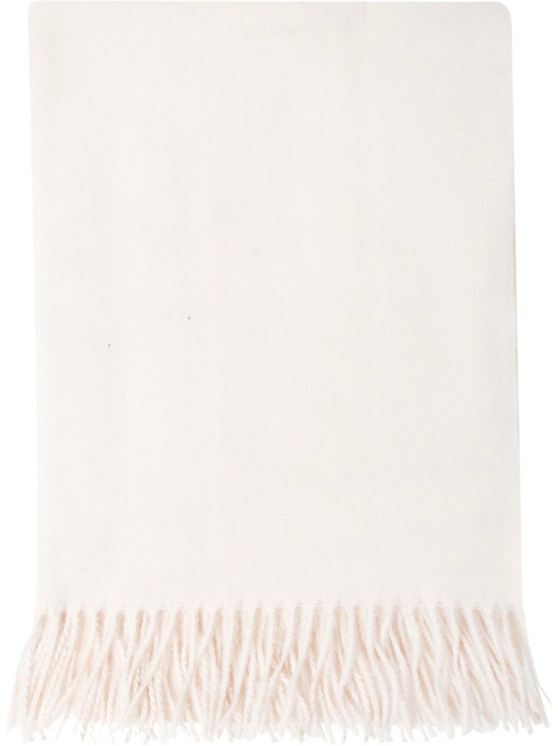 Bufanda a cuadros, ultra suave mujer Beige - Kiabi