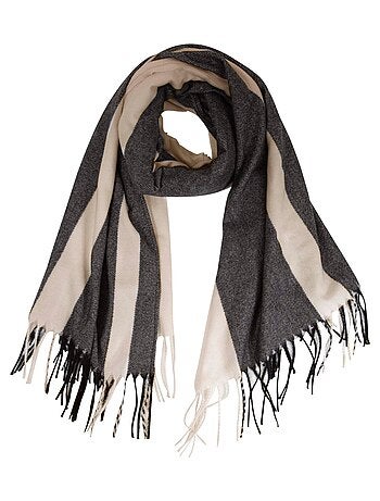 Bufanda a cuadros, ultra suave mujer Isotoner