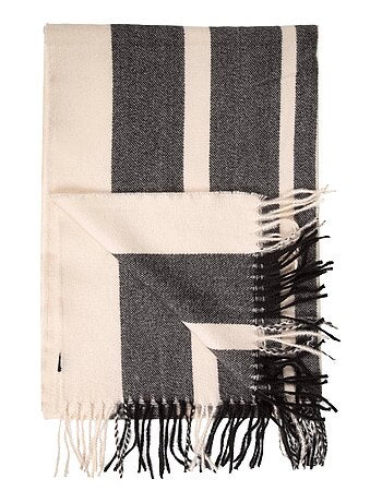 Bufanda a cuadros, ultra suave mujer Isotoner