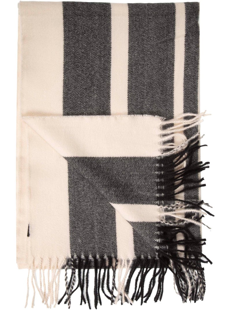 Bufanda a cuadros, ultra suave mujer Multicolor - Kiabi