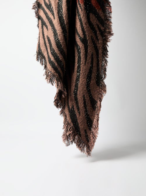 Bufanda con estampado animal, MO Fashion - Kiabi Bufanda con estampado animal, MO Fashion - Kiabi