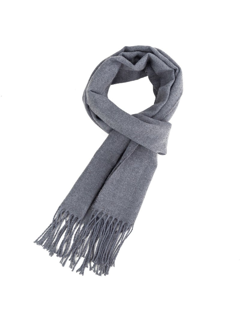 Bufanda de Cachemiraa Dolce Caldo Gris antracita - Kiabi