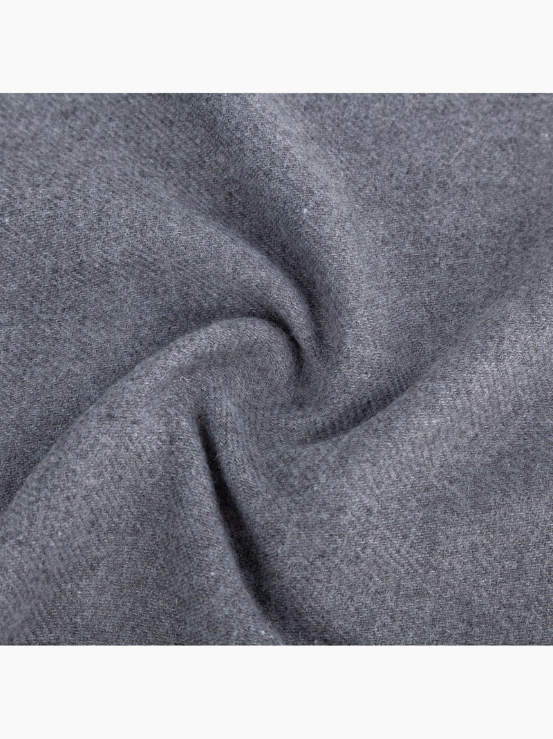 Bufanda de Cachemiraa Dolce Caldo Gris antracita - Kiabi