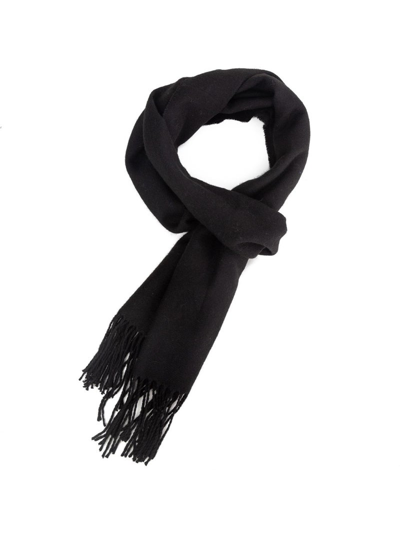 Bufanda de Cachemiraa negra Dolce Caldo Negro - Kiabi