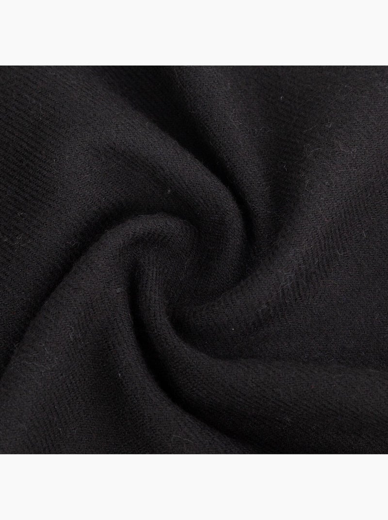 Bufanda de Cachemiraa negra Dolce Caldo Negro - Kiabi