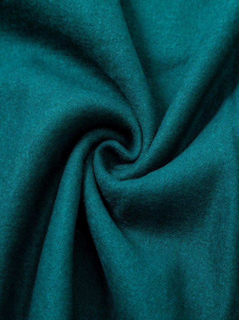 Bufanda de Cachemiraa Recto-Verso Verde - Kiabi