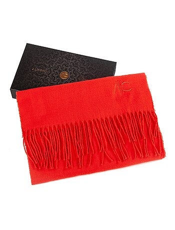 Bufanda de Cachemiraa roja Dolce Caldo