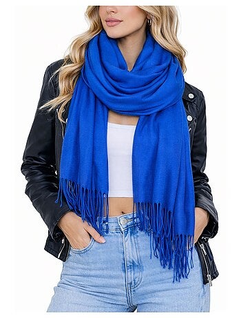 Bufanda de lana lisa Kebello